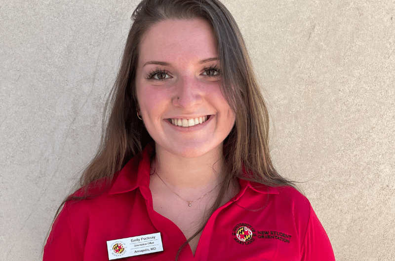 Orientation Advisor Emily Pecknay
