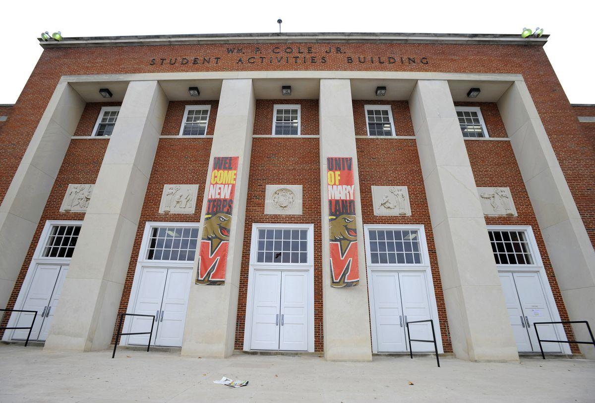 Front of Cole Student Activities Building
